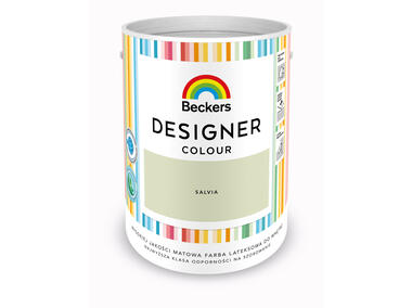 Zdjęcie: Farba lateksowa Designer Colour Salvia 5 L BECKERS