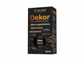Dekor 80 ml czarny INCHEM POLONIA