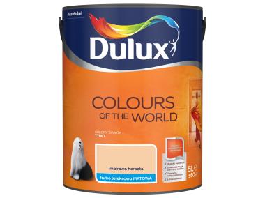 Zdjęcie: Farba do wnętrz Kolory Świata 5 L imbirowa herbata DULUX