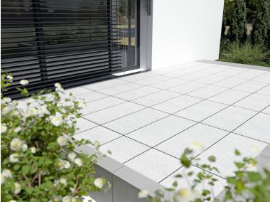 Zdjęcie: Płyta tarasowa Bosso Mezzo 4,5x30x60 cm inez płukany na białym cemencie POLBRUK