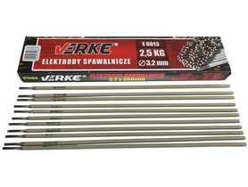 Elektrody spawalnicze 3,25x350 mm - 2,5 kg VERKE
