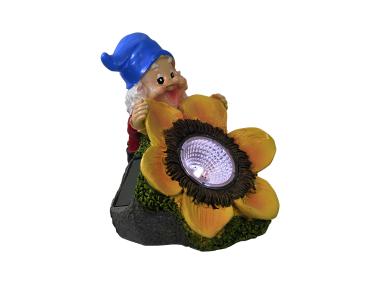 Zdjęcie: Lampka solarna Krasnal za kwiatkiem POLUX