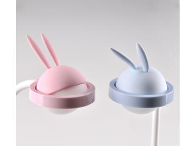 Zdjęcie: Lampka biurkowa LED Rabbit niebieska akumulator+USB POLUX