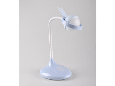 Zdjęcie: Lampka biurkowa LED Rabbit niebieska akumulator+USB POLUX