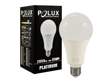 Zdjęcie: Żarówka LED A80 E27 18 W 2000 lm pc+aluminium POLUX