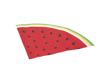 Zdjęcie: Komplet serwetek papierowych Tropicana składanych średnica 32 cm dekoracja arbuz ALTOM DESIGN