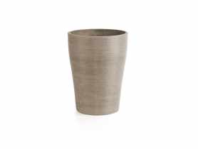 Doniczka 20x20x27 cm ekologiczna taupe TIN TOURS