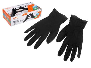 Zdjęcie: Rękawice nitrylowe Black 100 sztuk M 10920 RAVI