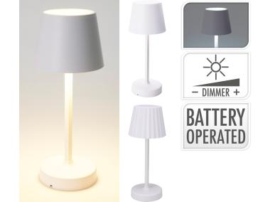 Zdjęcie: Lampa stołowa 10x26 cm biała KOOPMAN