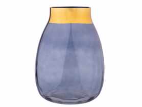 Wazon Aurora H-23 cm grafitowy ALTOMDESIGN