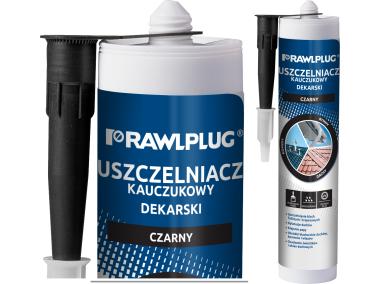 Zdjęcie: Uszczelniacz dekarski kauczukowy R-SL-DEK czarny 300 ml RAWLPLUG