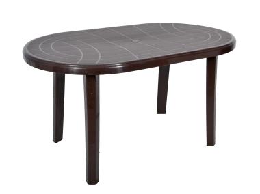 Zdjęcie: Stół ogrodowy Jantar 135x80 cm brązowy OŁER