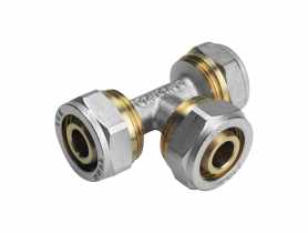 Trójnik skręcany PEX 20x20x20 mm TYCNER