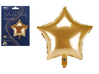 Zdjęcie: Balon foliowy LGP Star gold art. 22117 DECOR