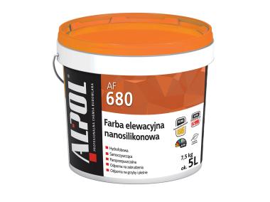 Zdjęcie: Farba elewacyjna nanosilikonowa baza B2 5 L AF680 ALPOL