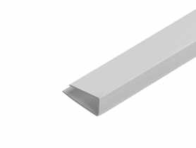 Listwa startowa do paneli ściennych PVC 3 m Szara Jasna CEZAR