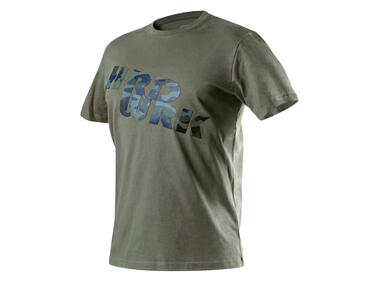 Zdjęcie: T-shirt roboczy oliwkowy Camo rozmiar M NEO