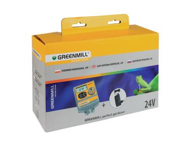 Zdjęcie: Sterownik nawadniania 24v 8 sekcji z transformatorem GREENMILL AQUASYSTEM