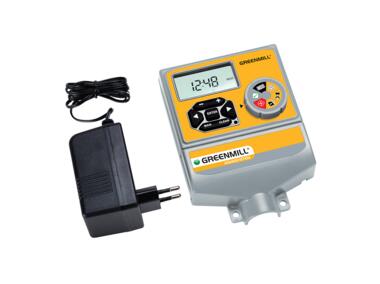 Zdjęcie: Sterownik nawadniania 24v 8 sekcji z transformatorem GREENMILL AQUASYSTEM