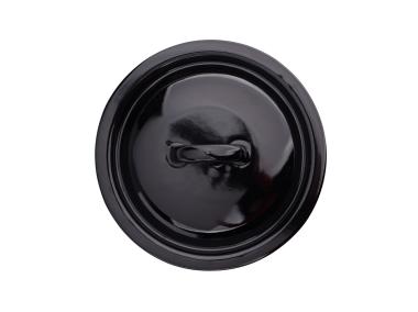 Zdjęcie: Pokrywa emaliowana 20 cm czarna ALTOMDESIGN