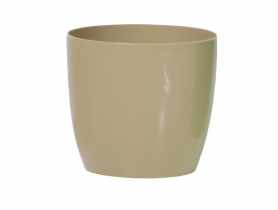 Doniczka Coubi 9 cm kawa z mlekiem PROSPERPLAST