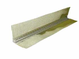 Narożnik aluminiowy z siatką 10/10 cm Extra 2,5 mb DOMBUD