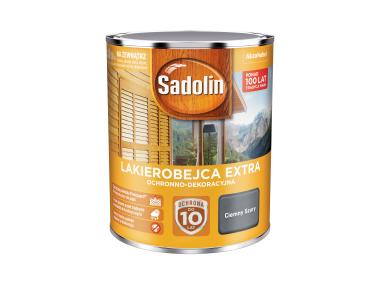 Zdjęcie: Lakierobejca Extra 0,75 L ciemny szary SADOLIN
