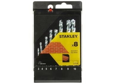 Zdjęcie: Wiertła do muru - komplet 8 sztuk STANLEY