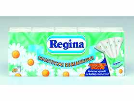 Chusteczki higieniczne Rumiankowe 10x9 szt. REGINA