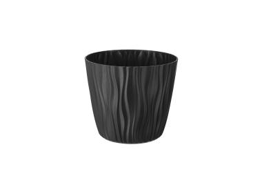 Zdjęcie: Doniczka Sahara 18 cm 07614 antracyt GALICJA