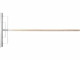 Grabie do trawy 32 zęby trzonek drewniany s-80135 STALCO