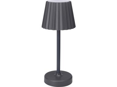 Zdjęcie: Lampa stołowa 10x26 cm szara KOOPMAN