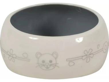 Zdjęcie: Miska ceramiczna dla gryzonia 200 ml beż, szary ZOLUX