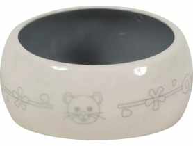 Miska ceramiczna dla gryzonia 200 ml beż, szary ZOLUX