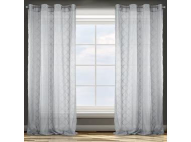 Zdjęcie: Zasłona gotowa D91 Betsy 140x250 cm szary EUROFIRANY