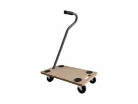 Platforma transportowa 200 kg, 580x290 mm, MDF z uchwytem METRO