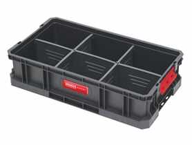 Otwarta skrzynka Multi Storage System 143l; 5 regulowanych przegród MODECO EXPERT