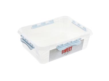 Zdjęcie: Pojemnik Lina Sweet 10 L mętny niebieski KEEEPER