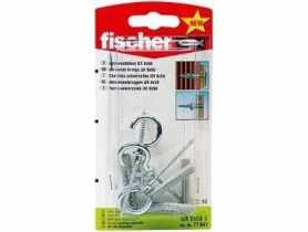 Kołek uniwersalny z kołnierzem i hakiem okrągłym Ux 6x35 mm R RH K NV FISCHER