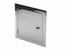 Drzwiczki rewizyjne stalowe chromowa 14x14 AWENTA