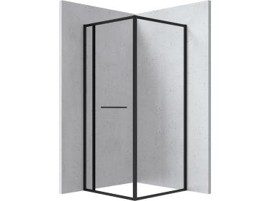 Zdjęcie: Kabina prysznicowa Square kwadratowa 90x90x200 cm nero DEANTE