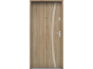 Zdjęcie: Drzwi wejściowe do mieszkań Bastion R-61 Sonoma 90 cm lewe ODR KR CENTER