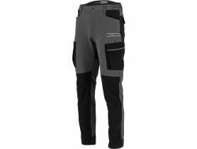 Spodnie Stretch szaro-czarne "2XL", CE, LAHTI PRO