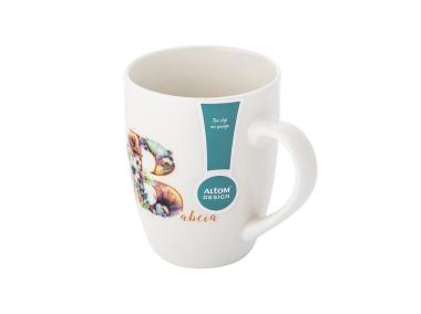 Zdjęcie: Kubek baryłka 340 ml dekoracja B jak Babcia 2 ALTOM DESIGN