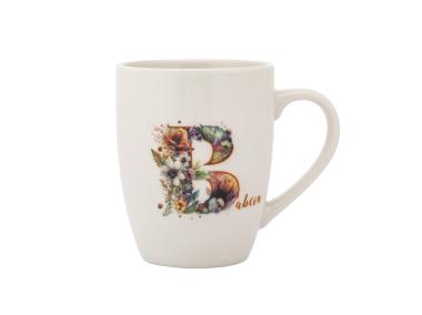 Zdjęcie: Kubek baryłka 340 ml dekoracja B jak Babcia 2 ALTOM DESIGN