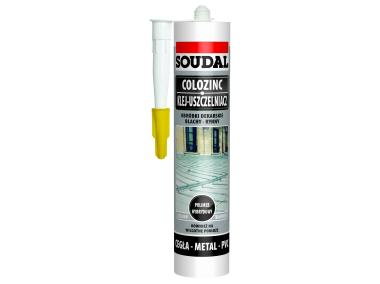 Zdjęcie: Uszczelniacz do blach Colozinc 290 ml bezbarwny SOUDAL