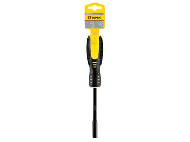 Zdjęcie: Uchwyt wkrętakowy do końcówek, 1/4", 210 mm TOPEX