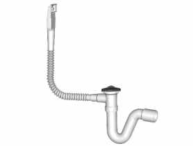 Syfon zlewozmywakowy AKCES