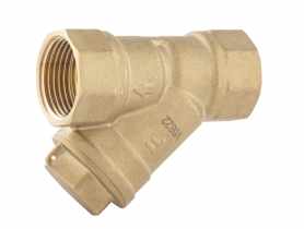 Filtr skośny siatkowy nakrętno-nakrętny DN25 G1 FERRO