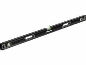 Poziomnica premium uchwyty, 3 libelki, frezowana, 0,5mm / 1m, poziomica, magnes 2%, 120 cm PROLINE